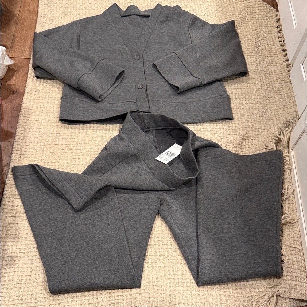 New Leze The Label Womens Set Gray Medium - Picture 4 of 16